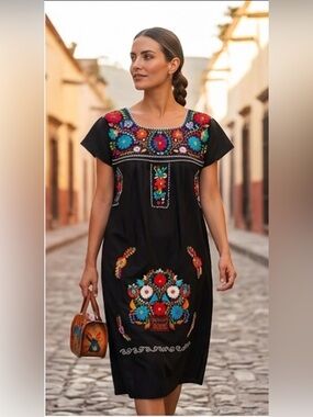 🇲🇽 NWT Traditional   Mexican dress